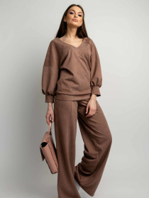 Брюки палаццо RiMari модель 0121-kapuchino Фото