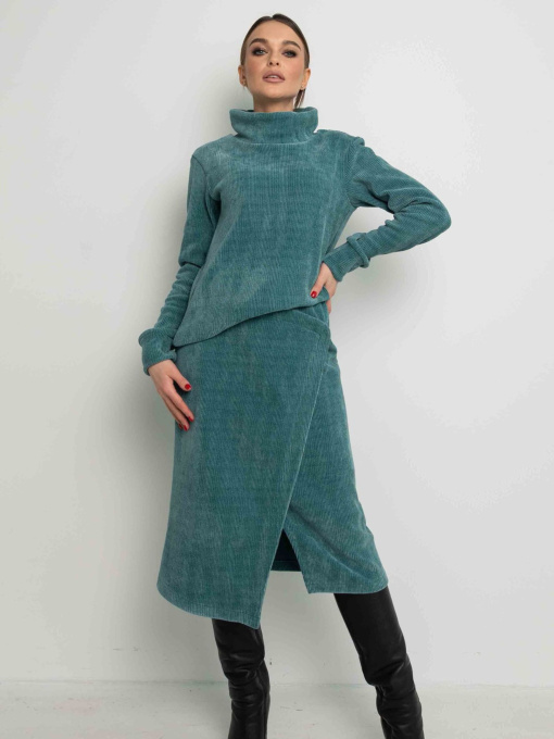 Юбка миди RiMari модель 3621-svtlo-zelenij Фото