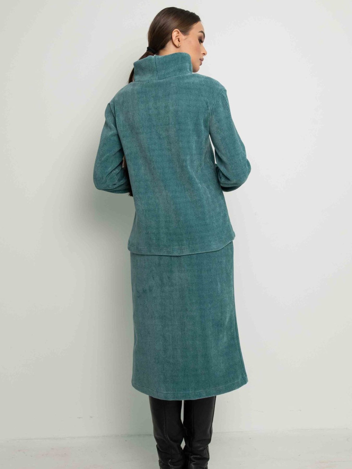 Юбка миди RiMari модель 3621-svtlo-zelenij Фото