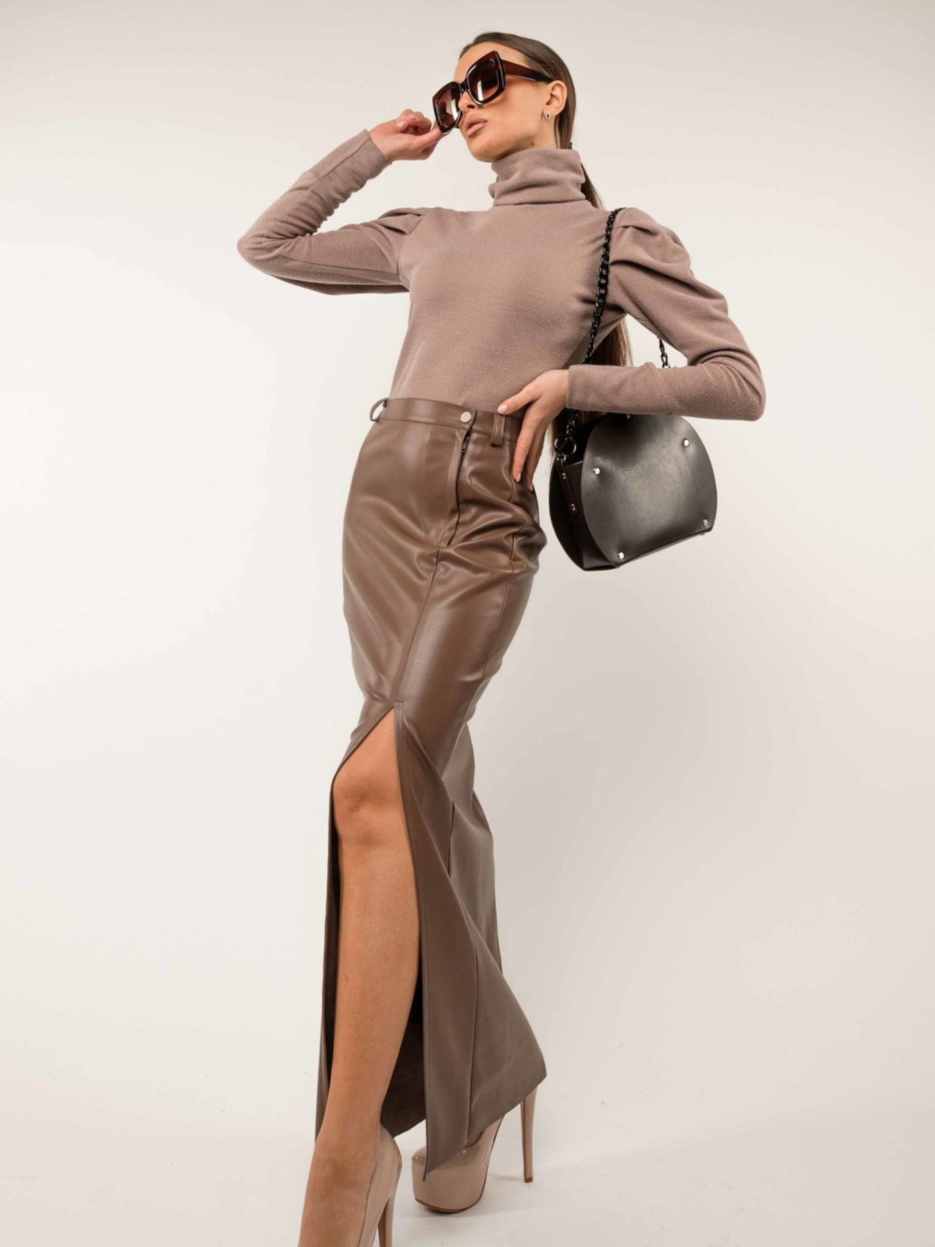 Юбка макси RiMari модель 0720-kapuchino Фото