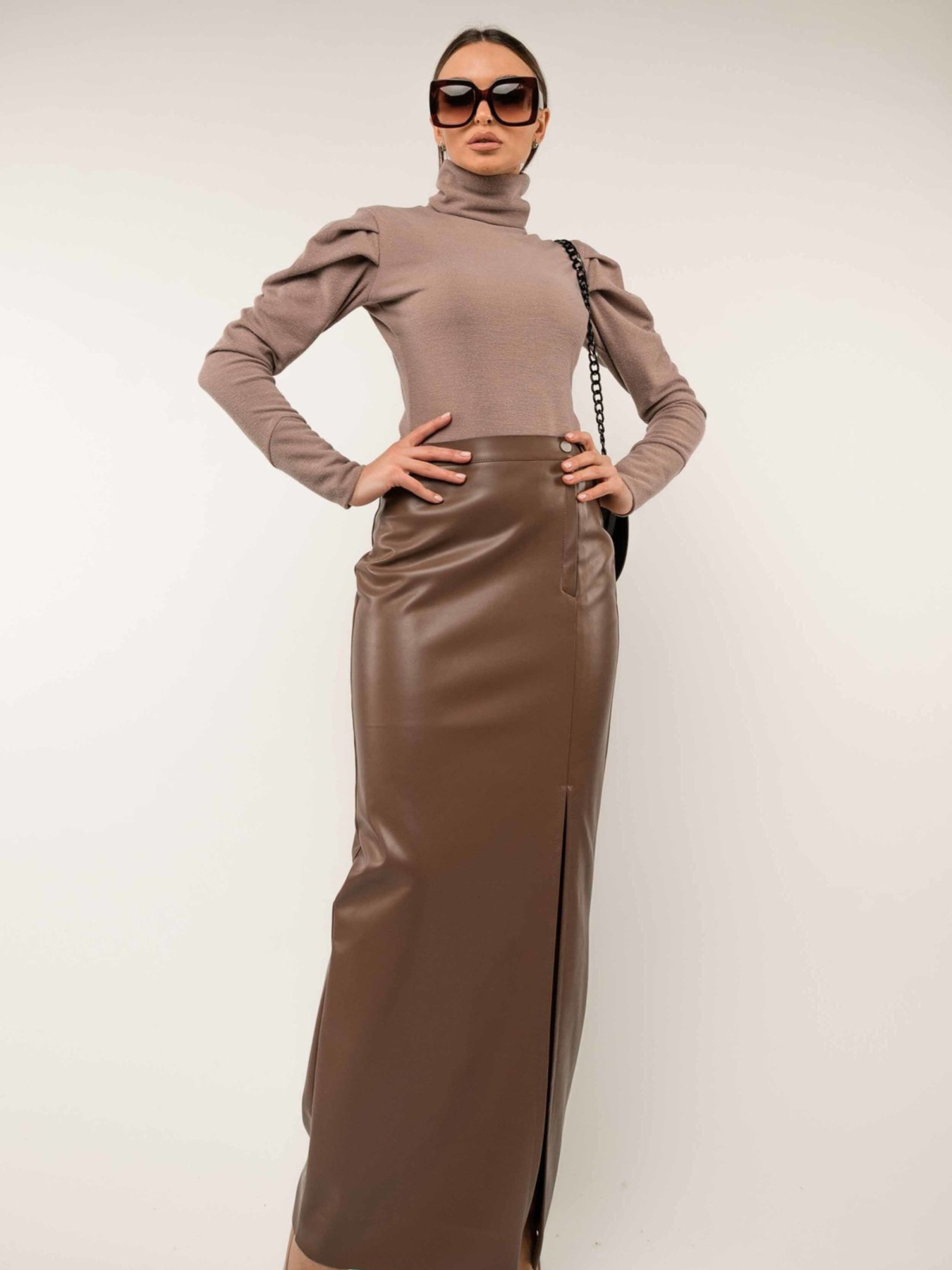 Юбка макси RiMari модель 0720-kapuchino Фото