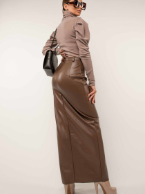 Юбка макси RiMari модель 0720-kapuchino Фото