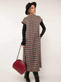 Платье миди RiMari модель 3920-bordo Фото