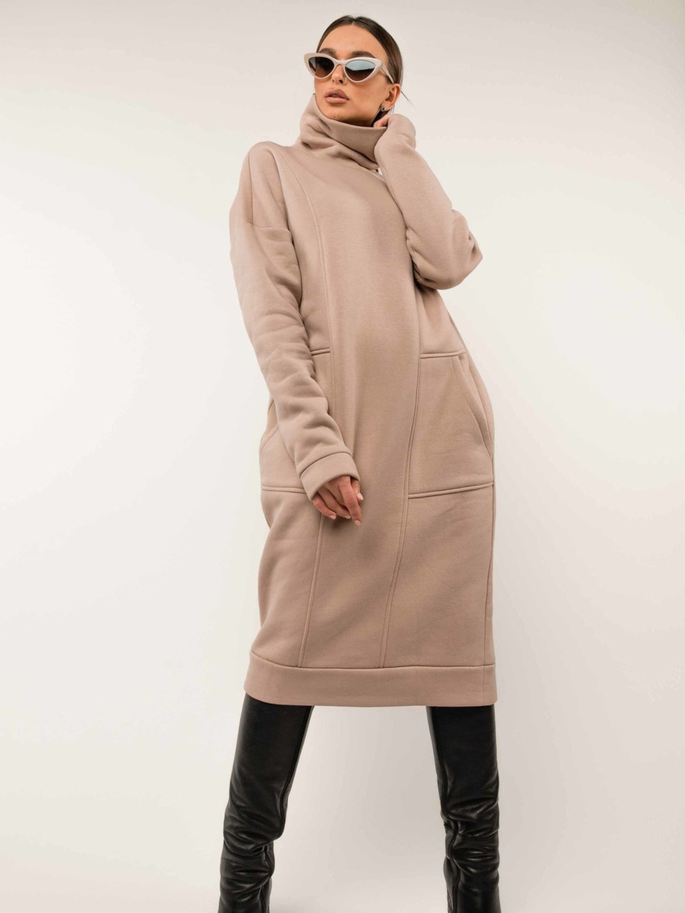 Сукня міді RiMari модель 2820-bezh Фото