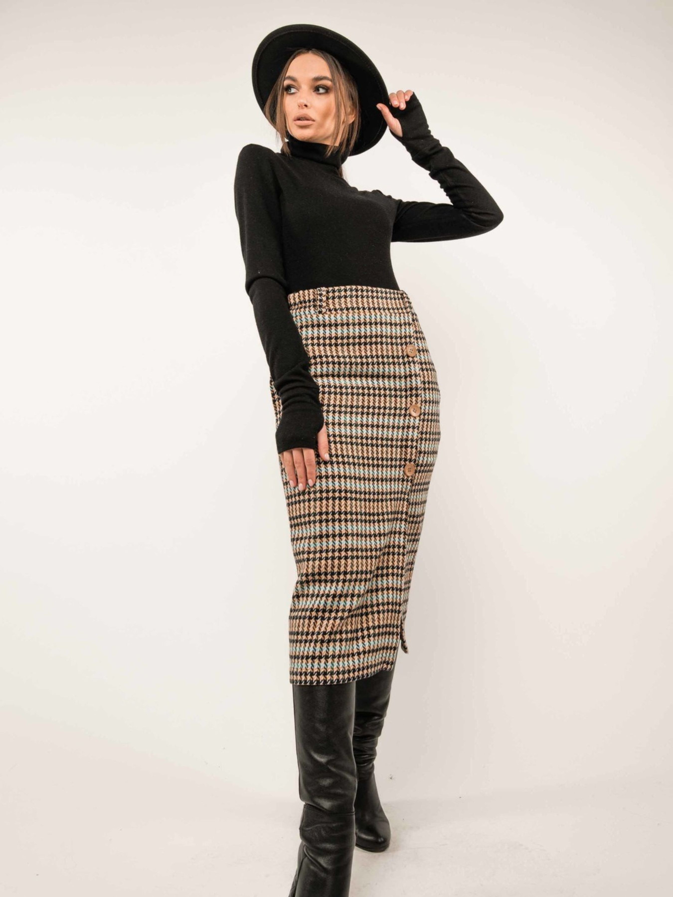 Юбка миди RiMari модель 0620-zhovtij Фото