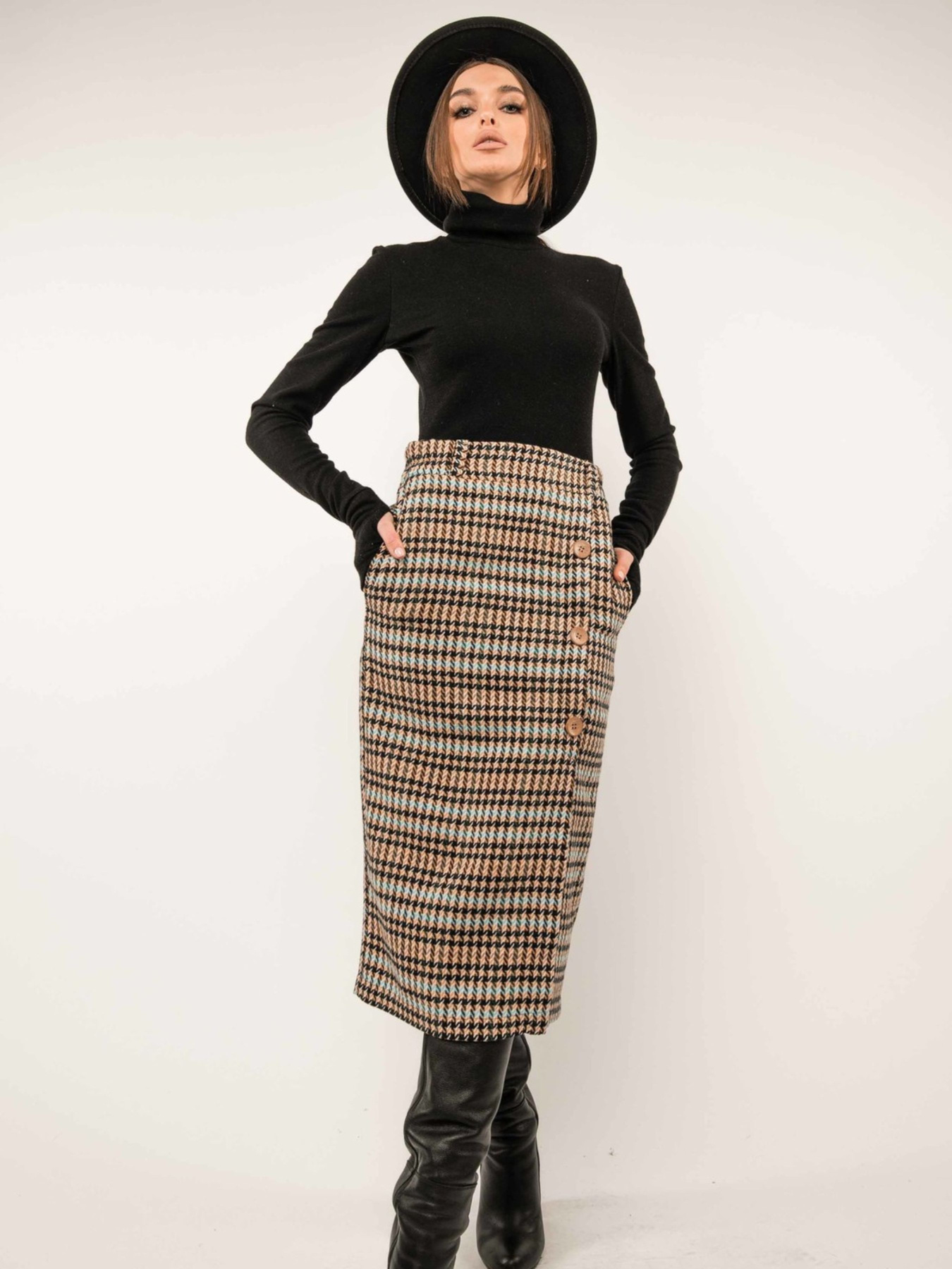 Юбка миди RiMari модель 0620-zhovtij Фото