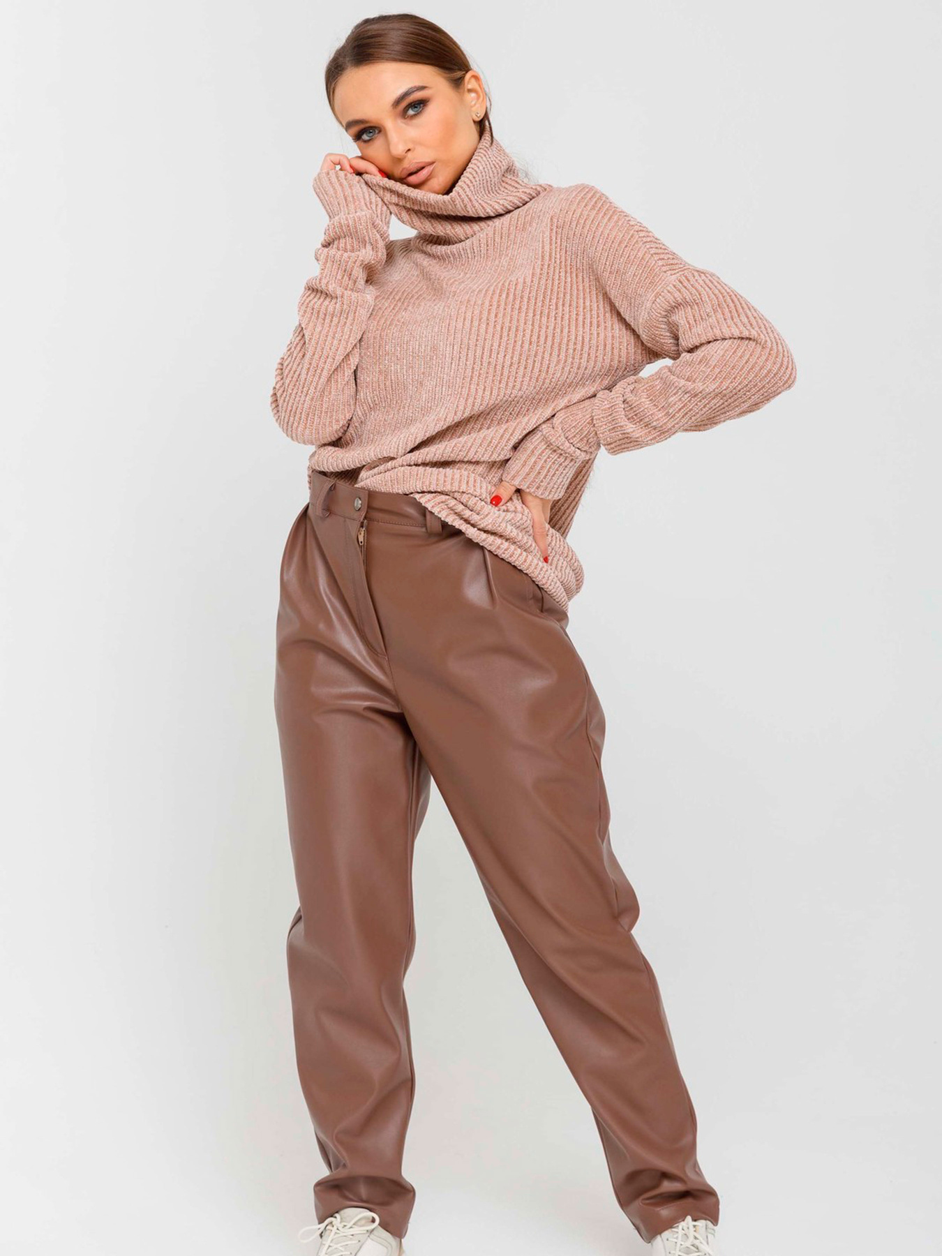 Брюки повседневные RiMari модель 0620-kapuchino Фото