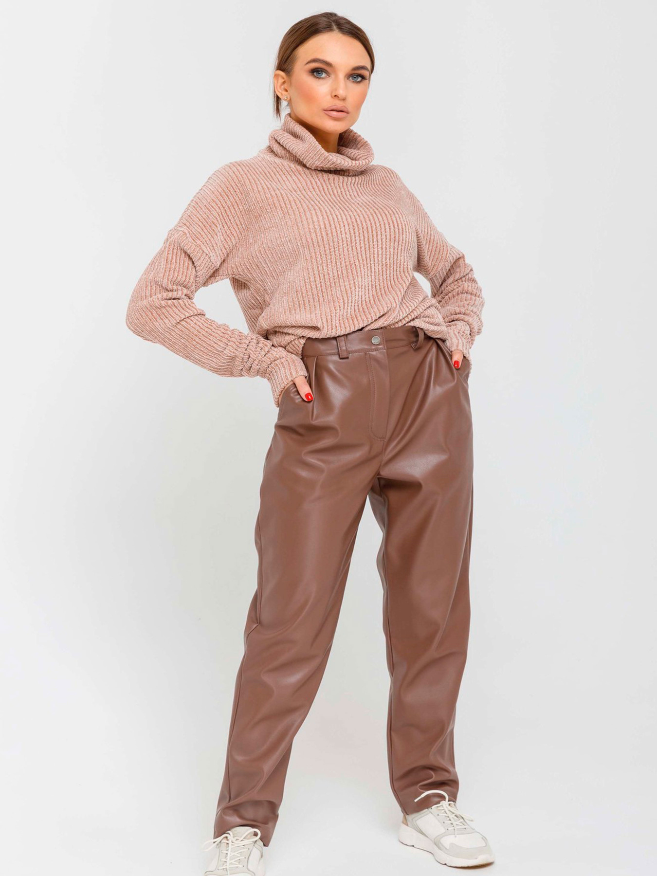 Брюки повседневные RiMari модель 0620-kapuchino Фото