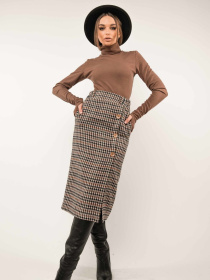 Юбка миди RiMari модель 0620-kapuchino Фото