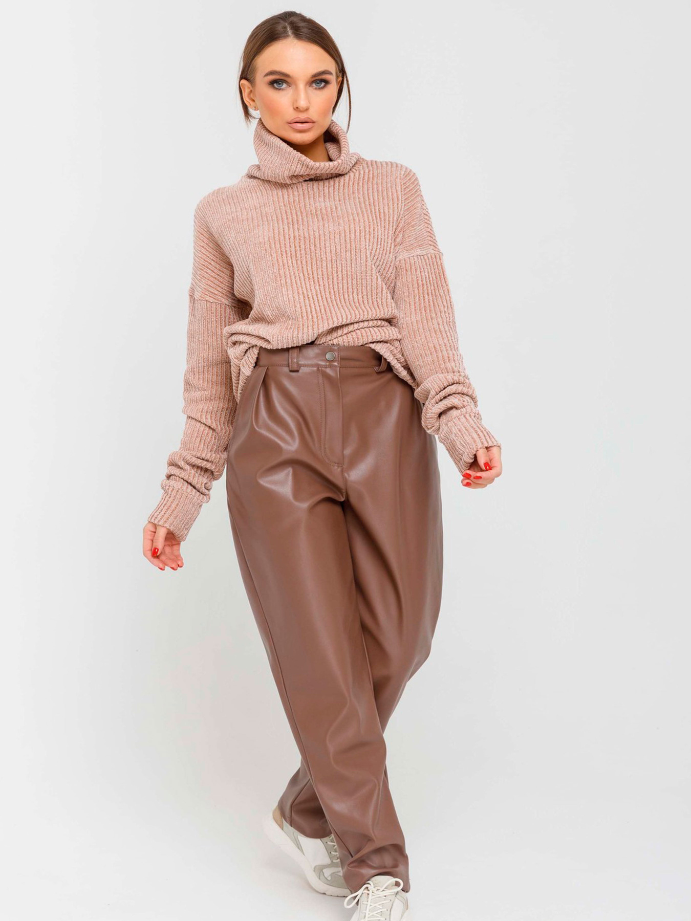 Повседневные штаны RiMari модель 0620-kapuchino Фото