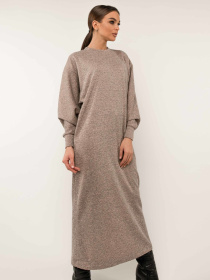 Платье миди RiMari модель 3520-bezh Платье миди RiMari модель 3520-bezh Фото