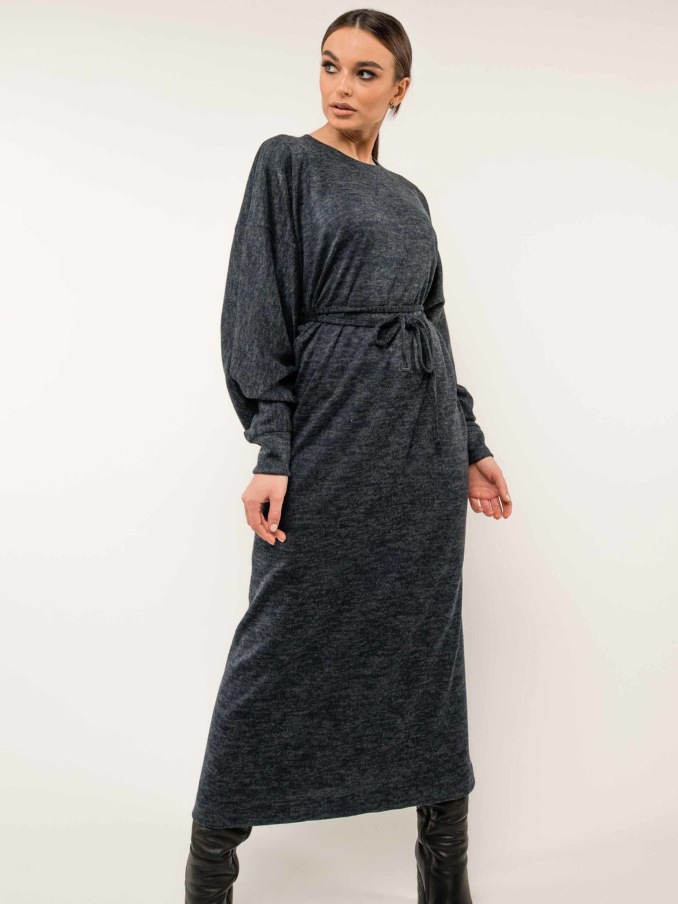 Платье миди RiMari модель 3520-temno-sinj Фото