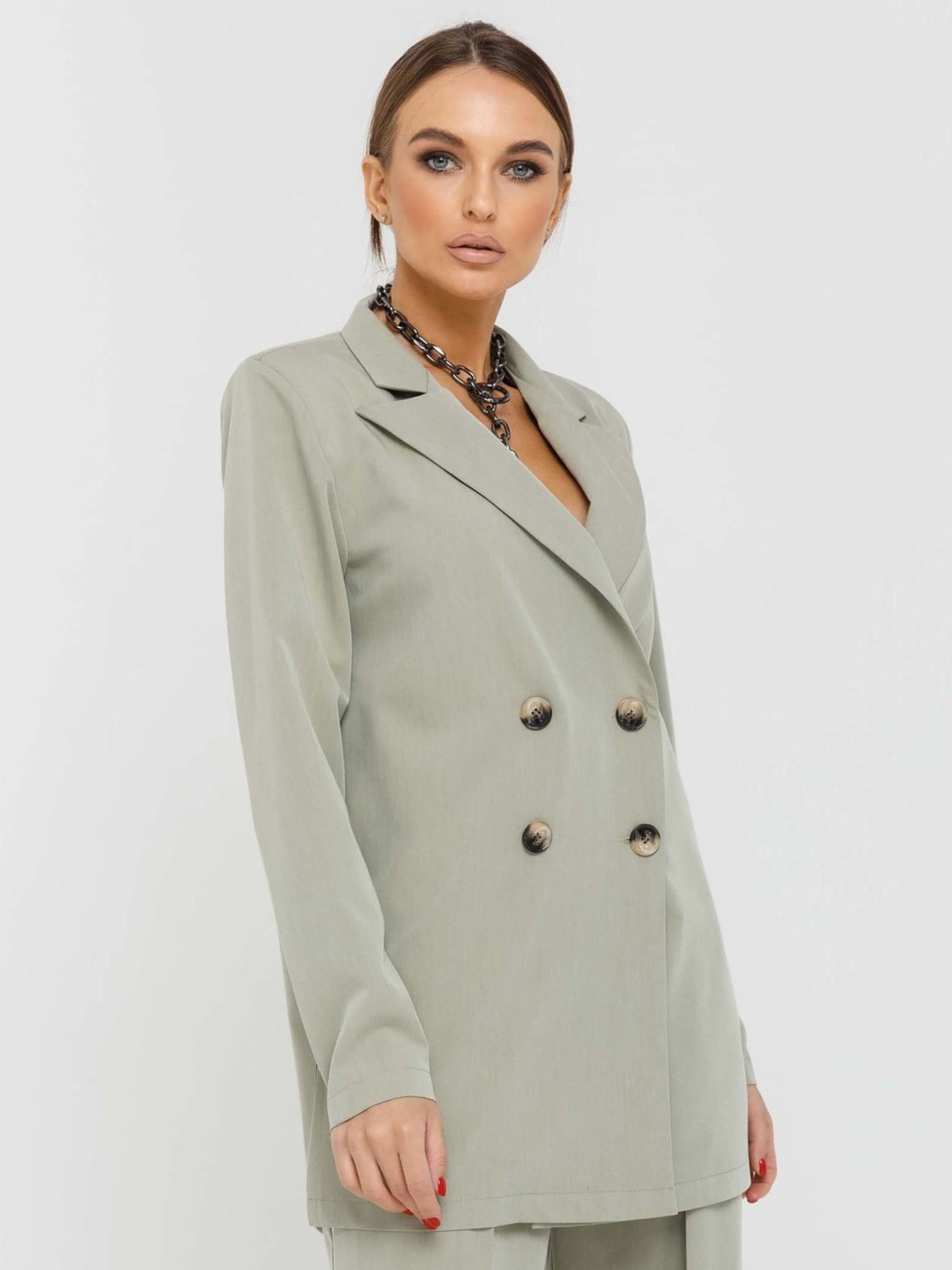 Блейзер RiMari модель 0320-olivka Фото