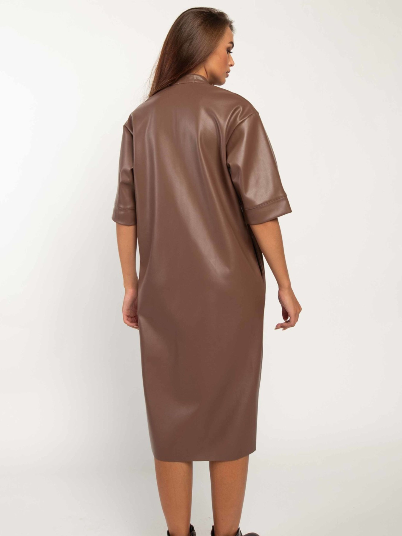 Платье миди RiMari модель 2120-kapuchino Фото