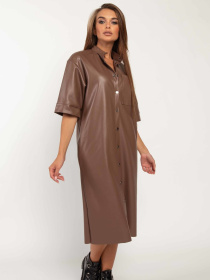 Платье миди RiMari модель 2120-kapuchino Фото