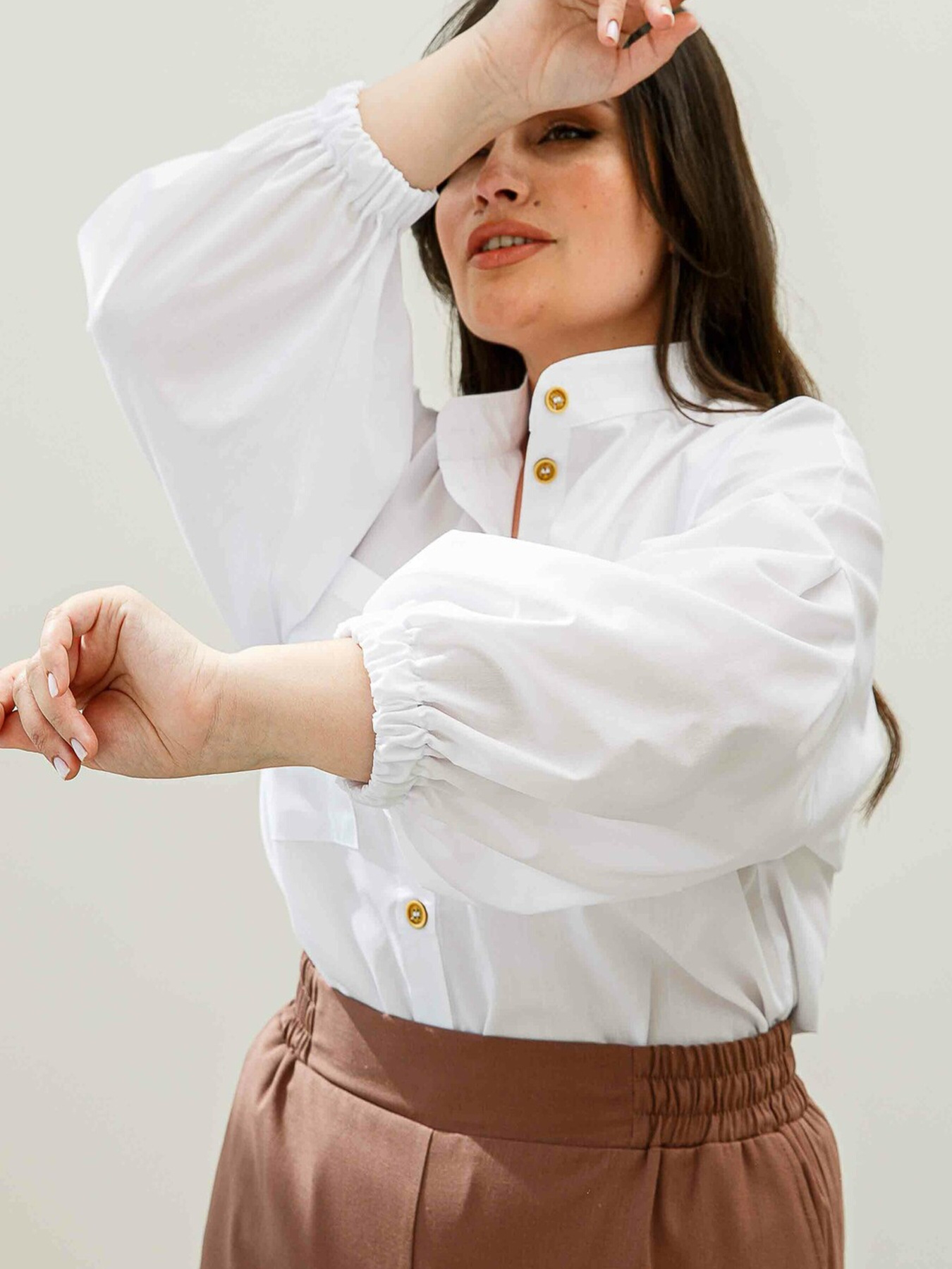 Сорочка повсякденна RiMari модель 0420-blij Фото