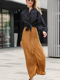 Рубашка повседневная RiMari модель 0420-chornij Фото