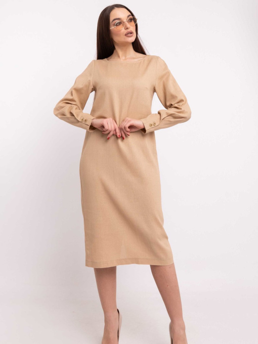 Платье миди RiMari модель 0220-bezh Фото