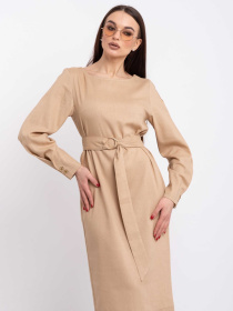 Платье миди RiMari модель 0220-bezh Фото