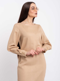 Платье миди RiMari модель 0220-bezh Фото