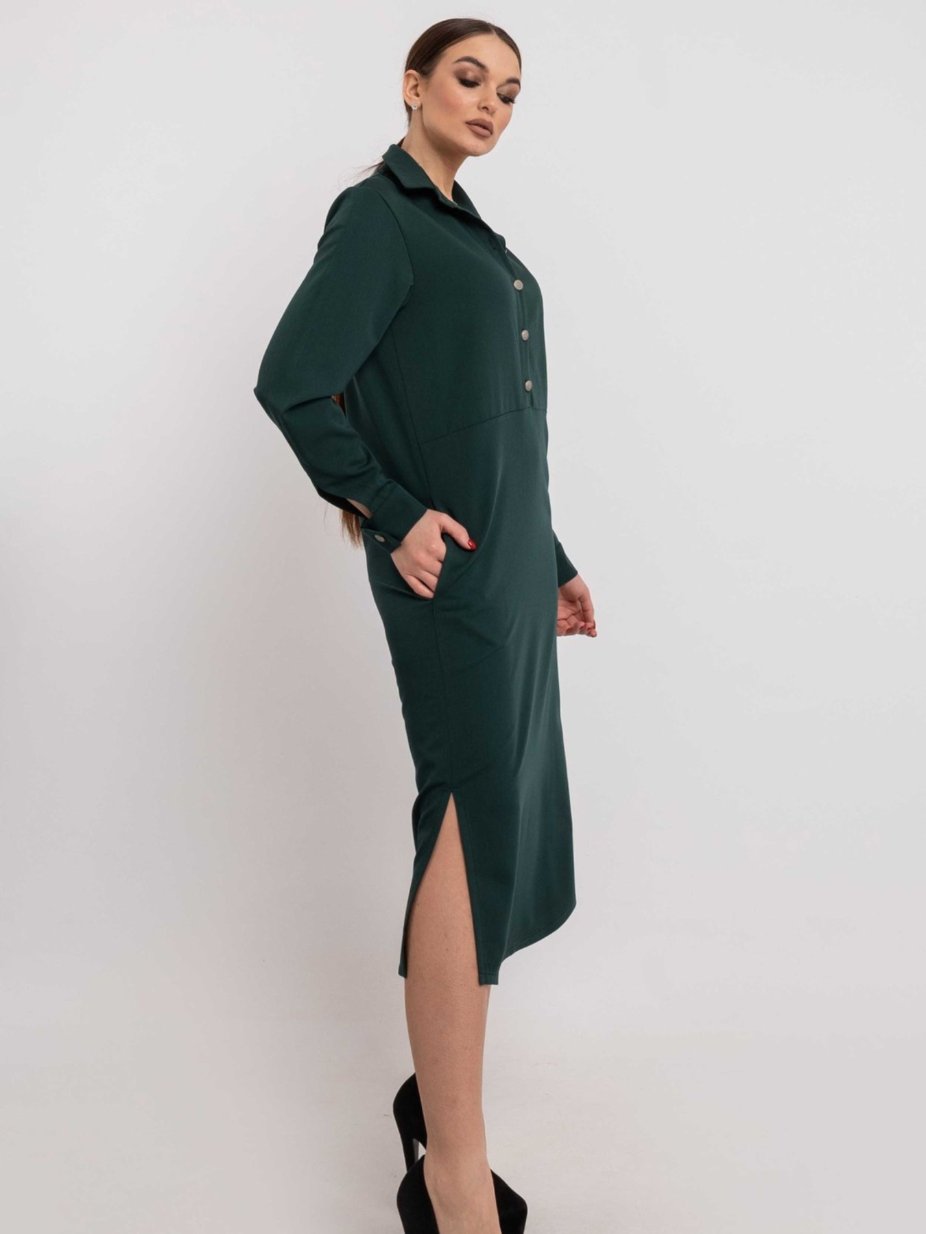 Платье миди RiMari модель 0520-zelenij Фото