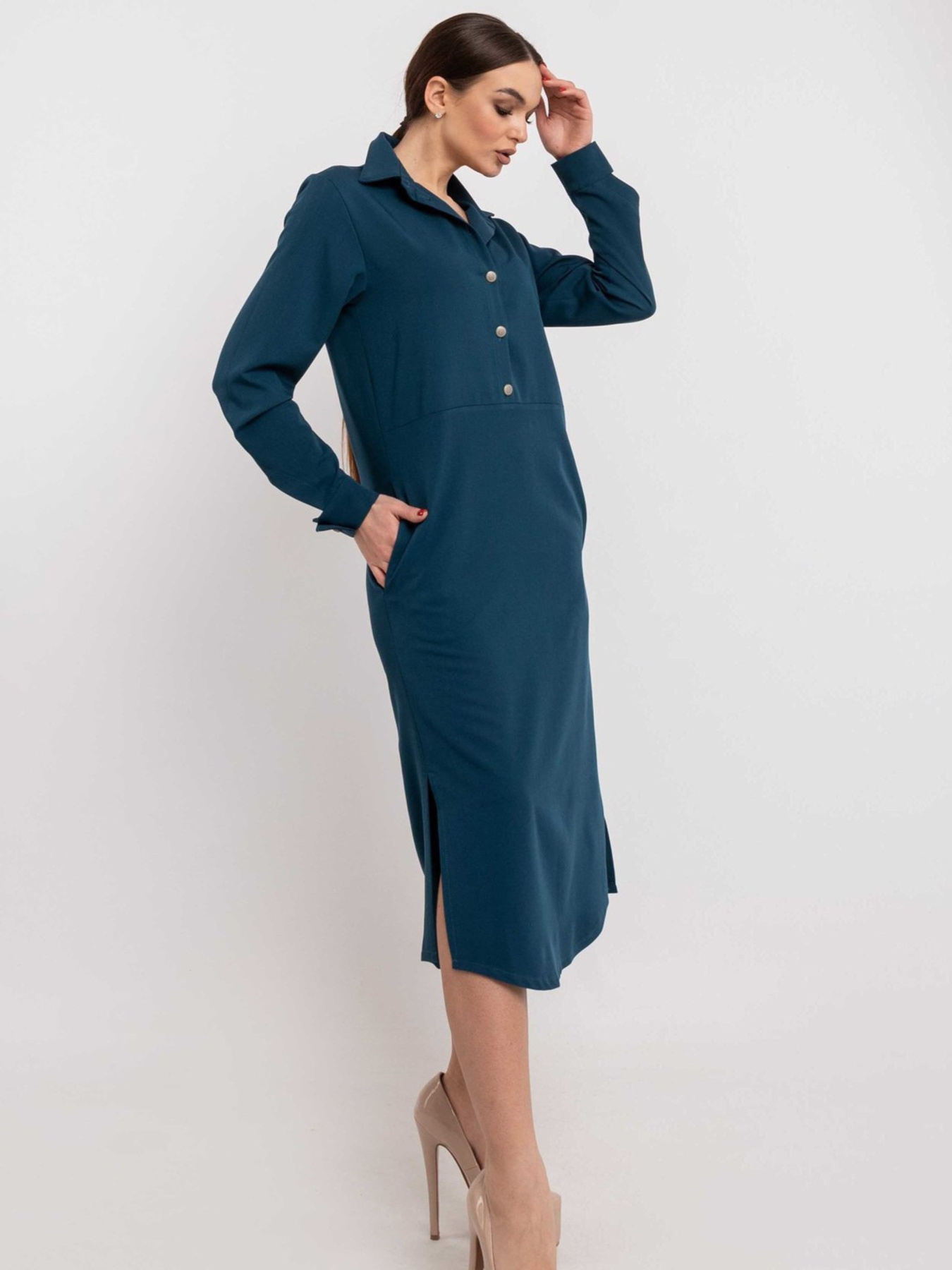 Платье миди RiMari модель 0520-sinj Фото