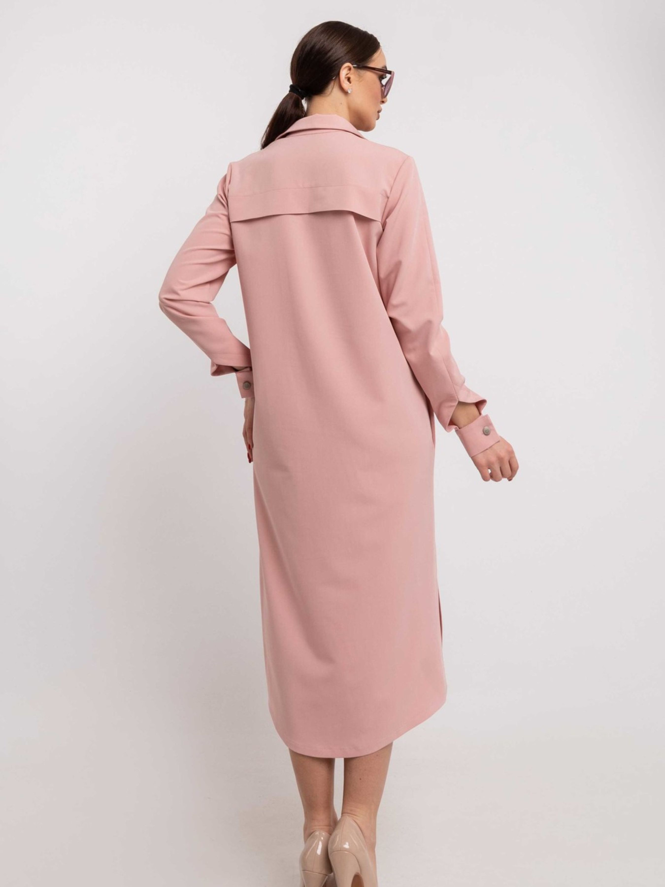 Платье миди RiMari модель 0520-pudra Фото