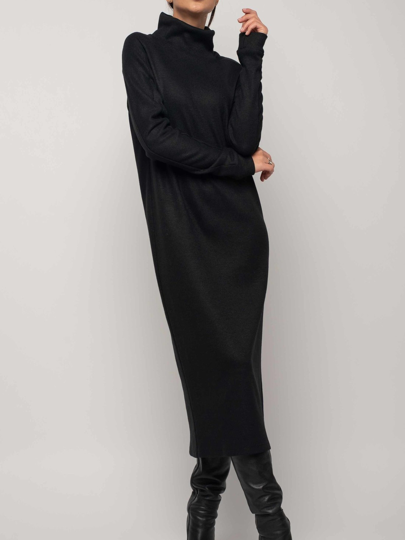 Платье миди RiMari модель 0819-chornij Фото