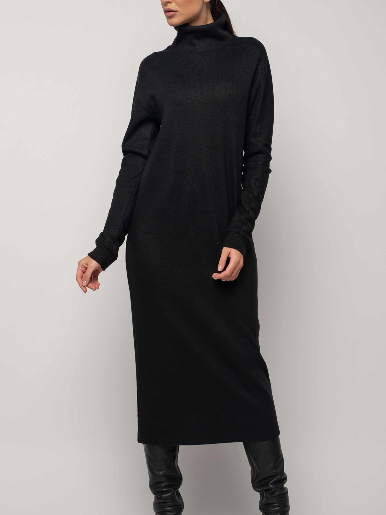 Платье миди RiMari модель 0819-chornij Фото