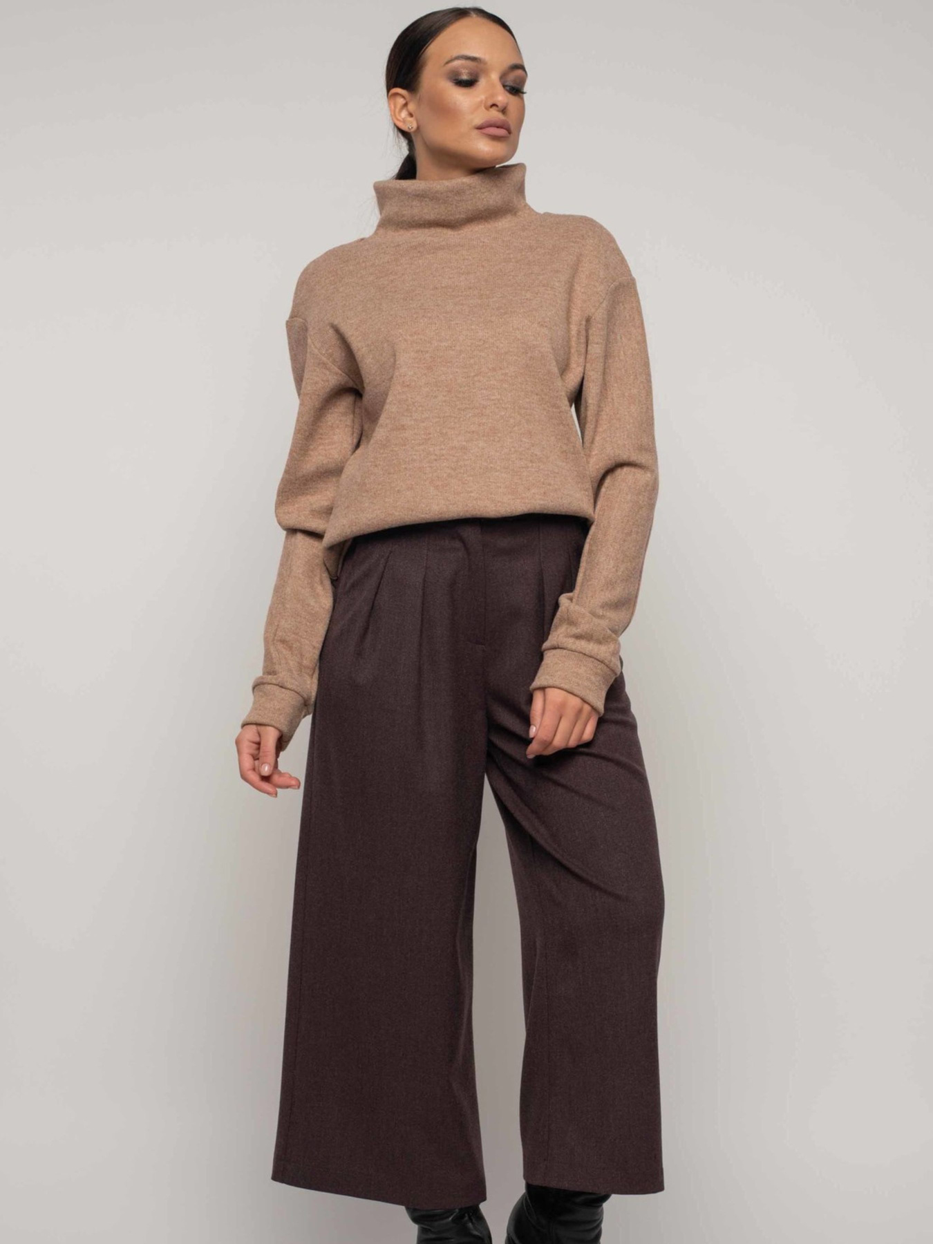 Кюлоты RiMari модель 0419-shokolad Кюлоты RiMari модель 0419-shokolad Фото