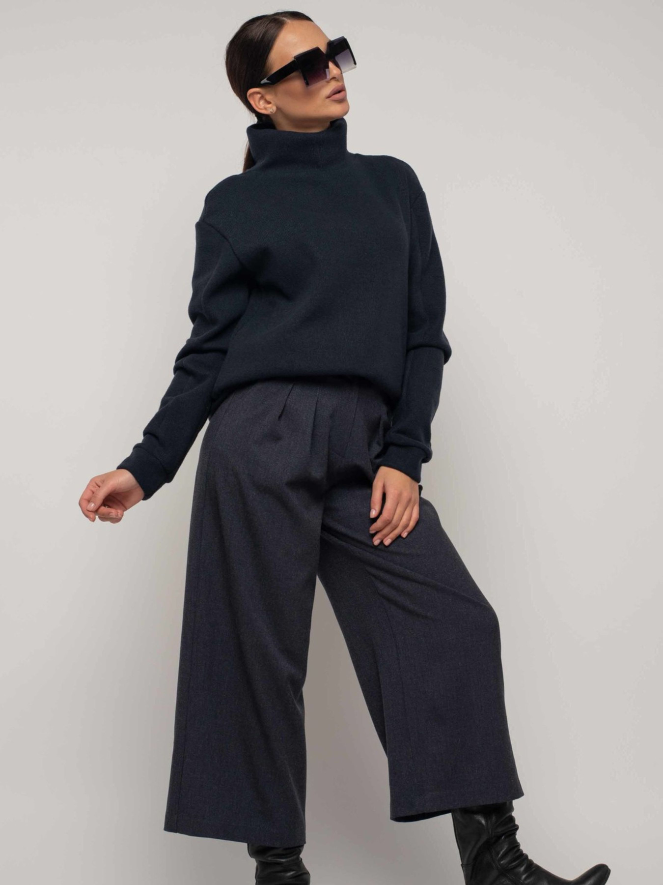 Кюлоты RiMari модель 0419-temno-sinj Фото