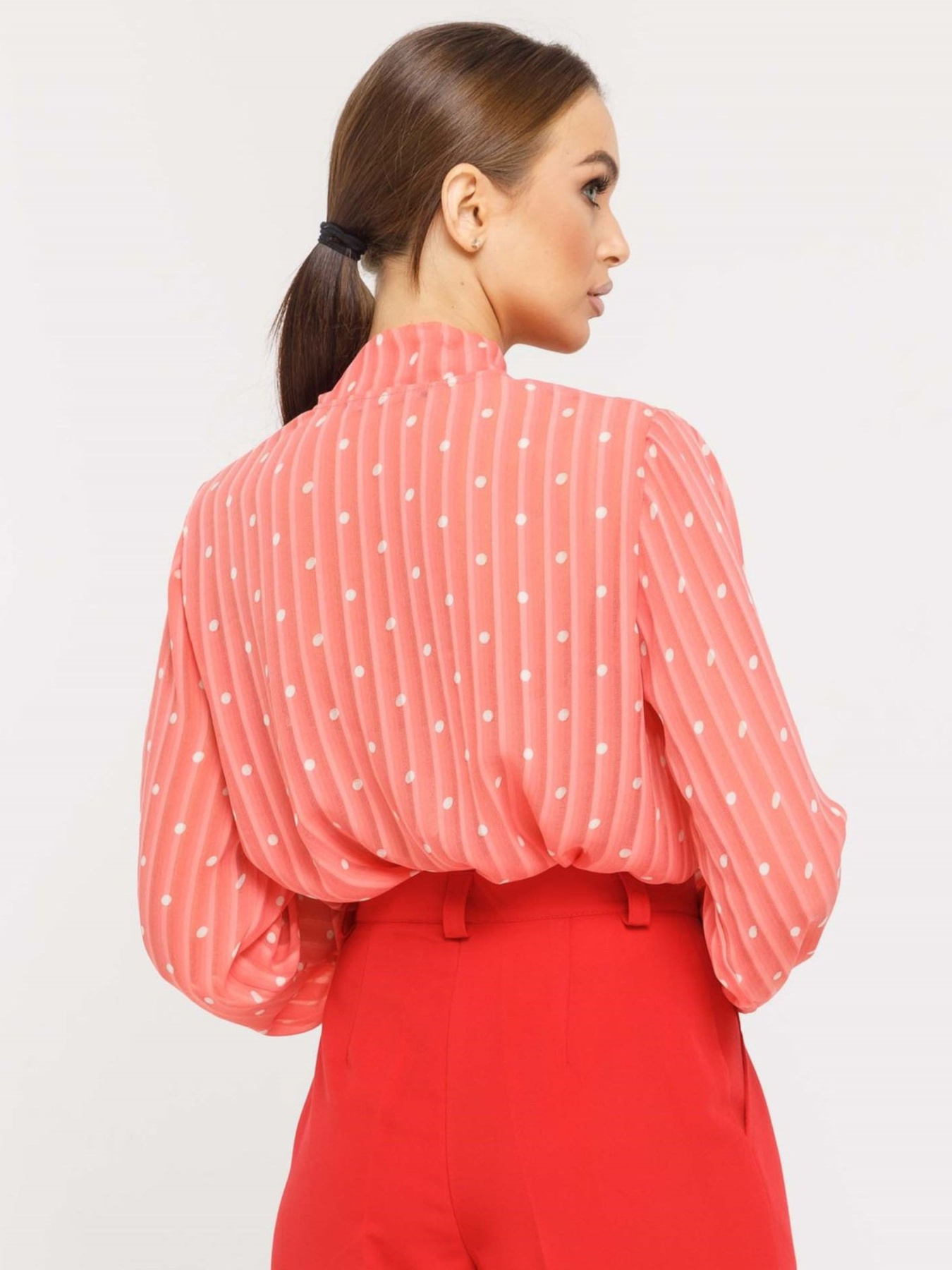 Блуза RiMari модель 10-2-02-18-koral Блуза RiMari модель 10-2-02-18-koral Фото