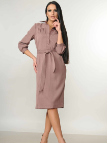 Платье миди RiMari модель 5-1-69-18-popelqsta-troqnda Платье миди RiMari модель 5-1-69-18-popelqsta-troqnda Фото