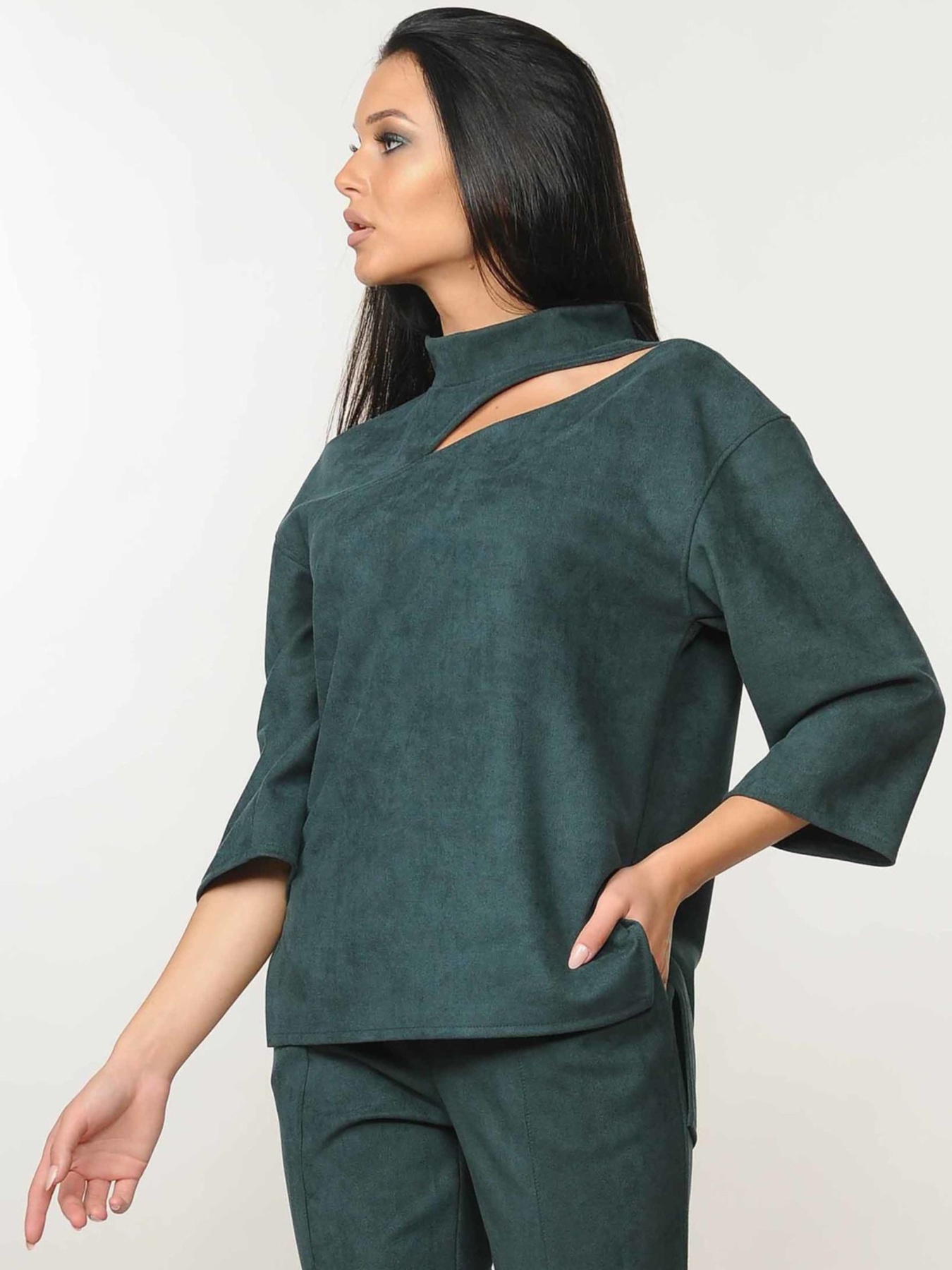 Блуза RiMari модель 30-1-74-18-smaragdovij Фото