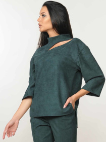 Блуза RiMari модель 30-1-74-18-smaragdovij Фото