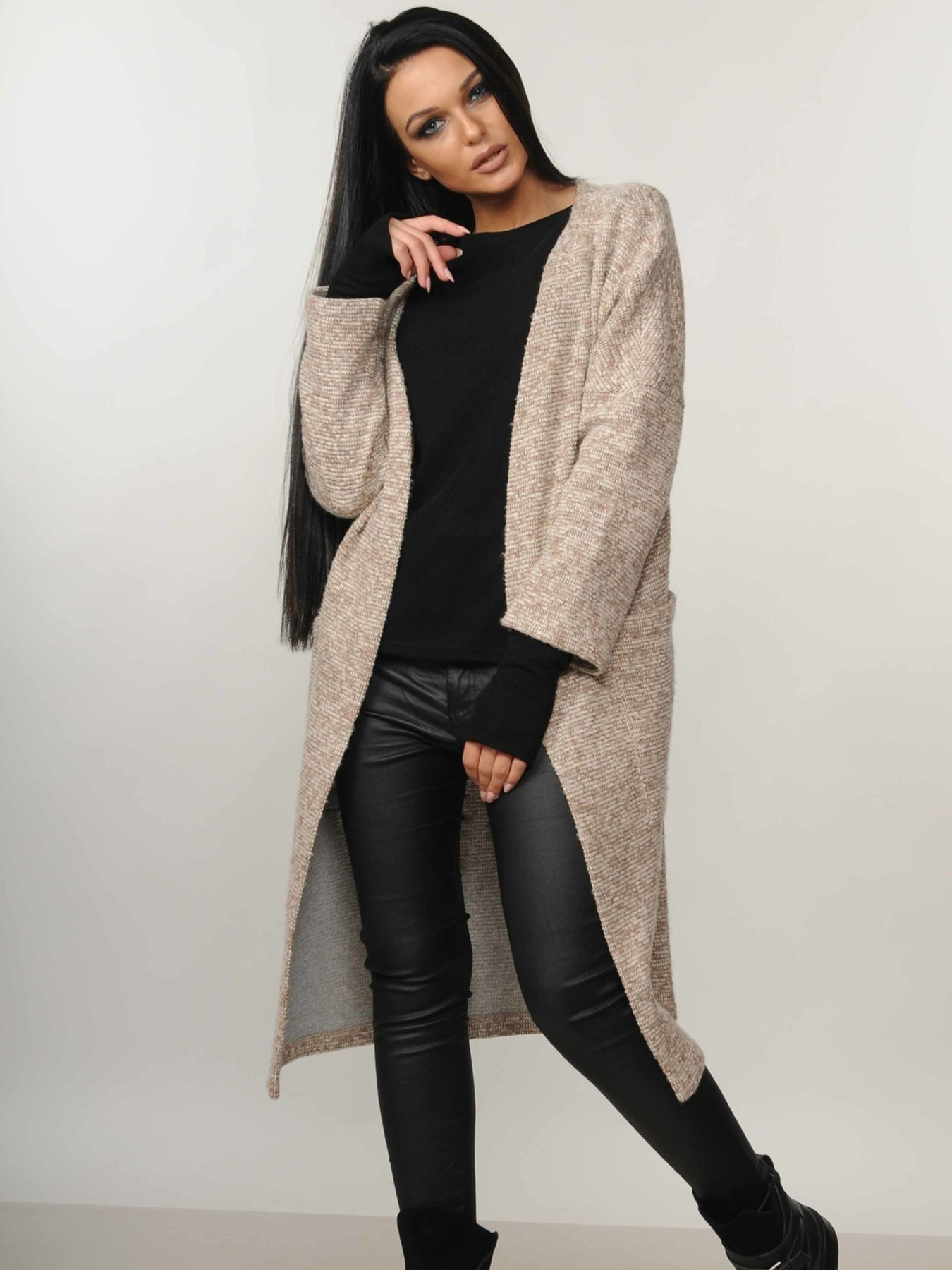 Кардиган RiMari модель 21-5-61-18-kapuchino Фото