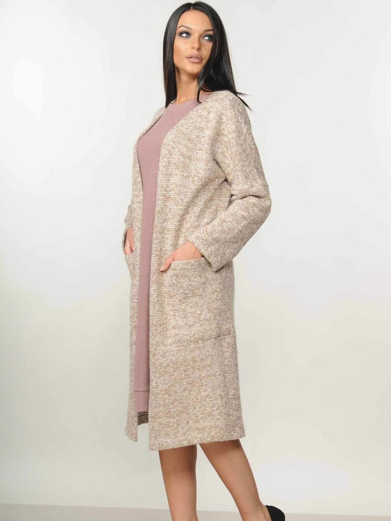 Кардиган RiMari модель 21-5-61-18-kapuchino Фото