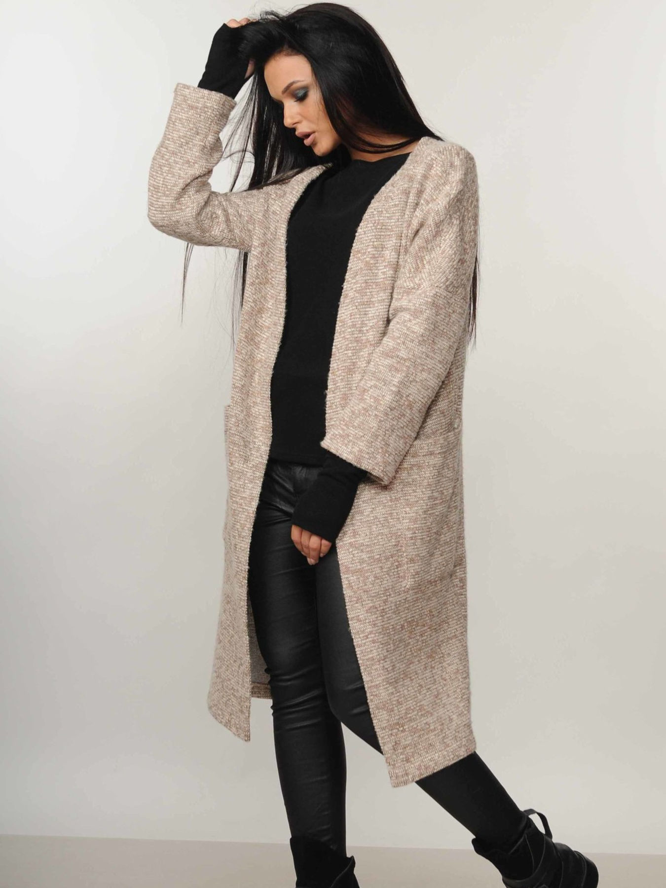 Кардиган RiMari модель 21-5-61-18-kapuchino Фото