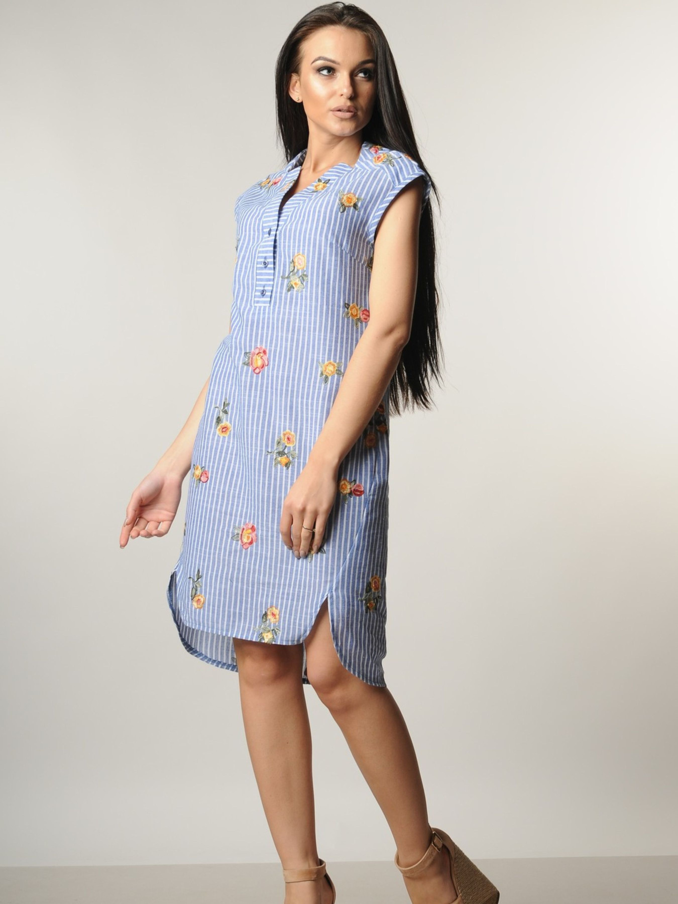 Платье мини RiMari модель 14-2-26-18-chervona-kvtka Фото