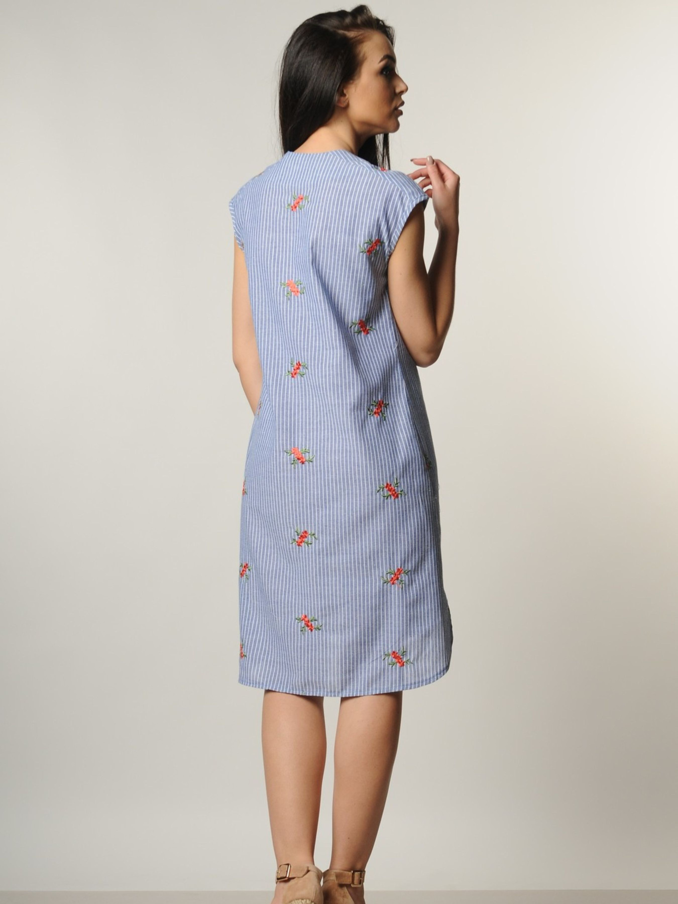 Платье мини RiMari модель 14-2-26-18-chervona-kvtka Фото