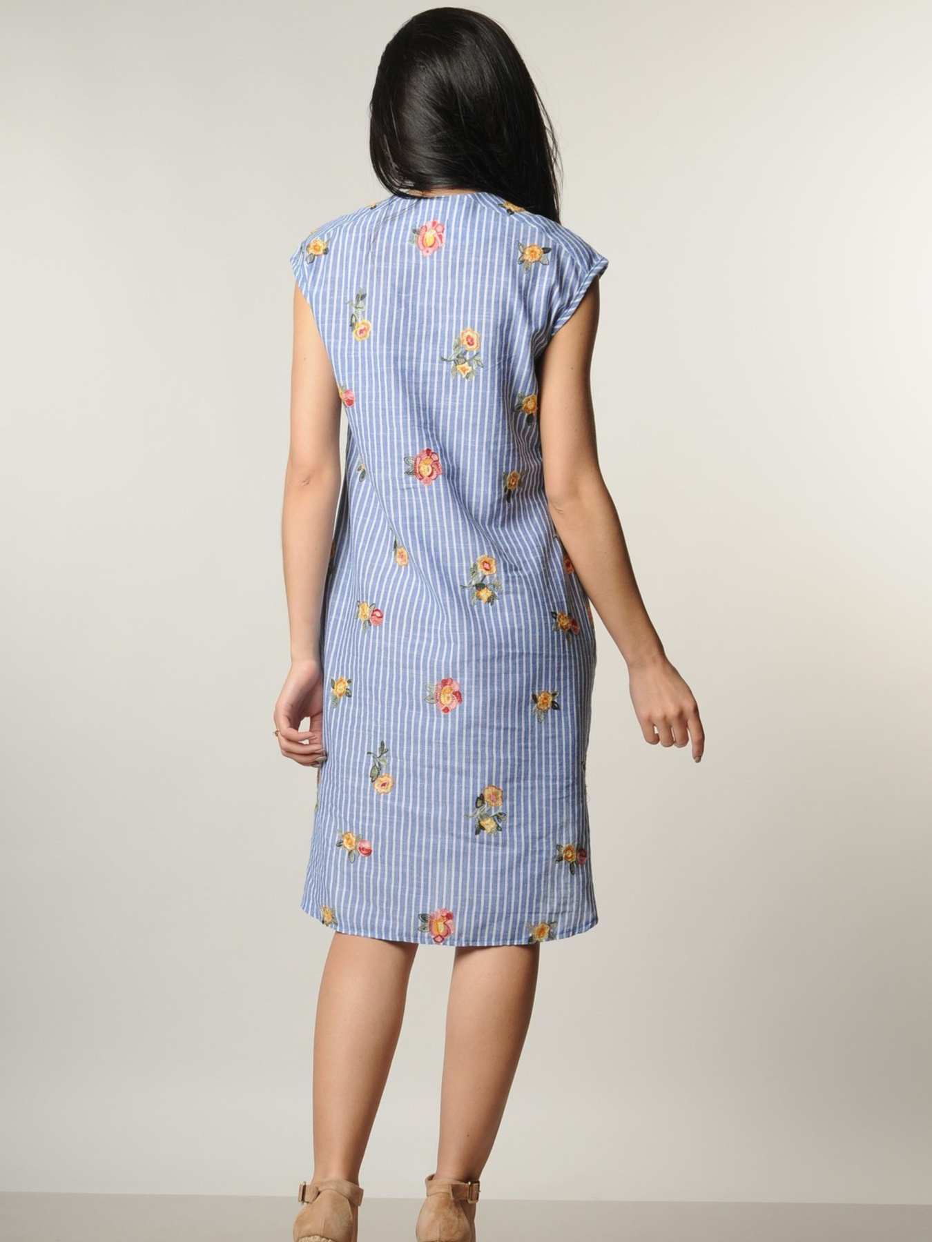 Платье мини RiMari модель 14-2-26-18-zhovta-kvtka Фото