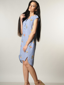 Платье мини RiMari модель 14-2-26-18-zhovta-kvtka Фото