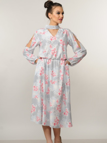 Платье миди RiMari модель 10-2-22-18-srij Фото