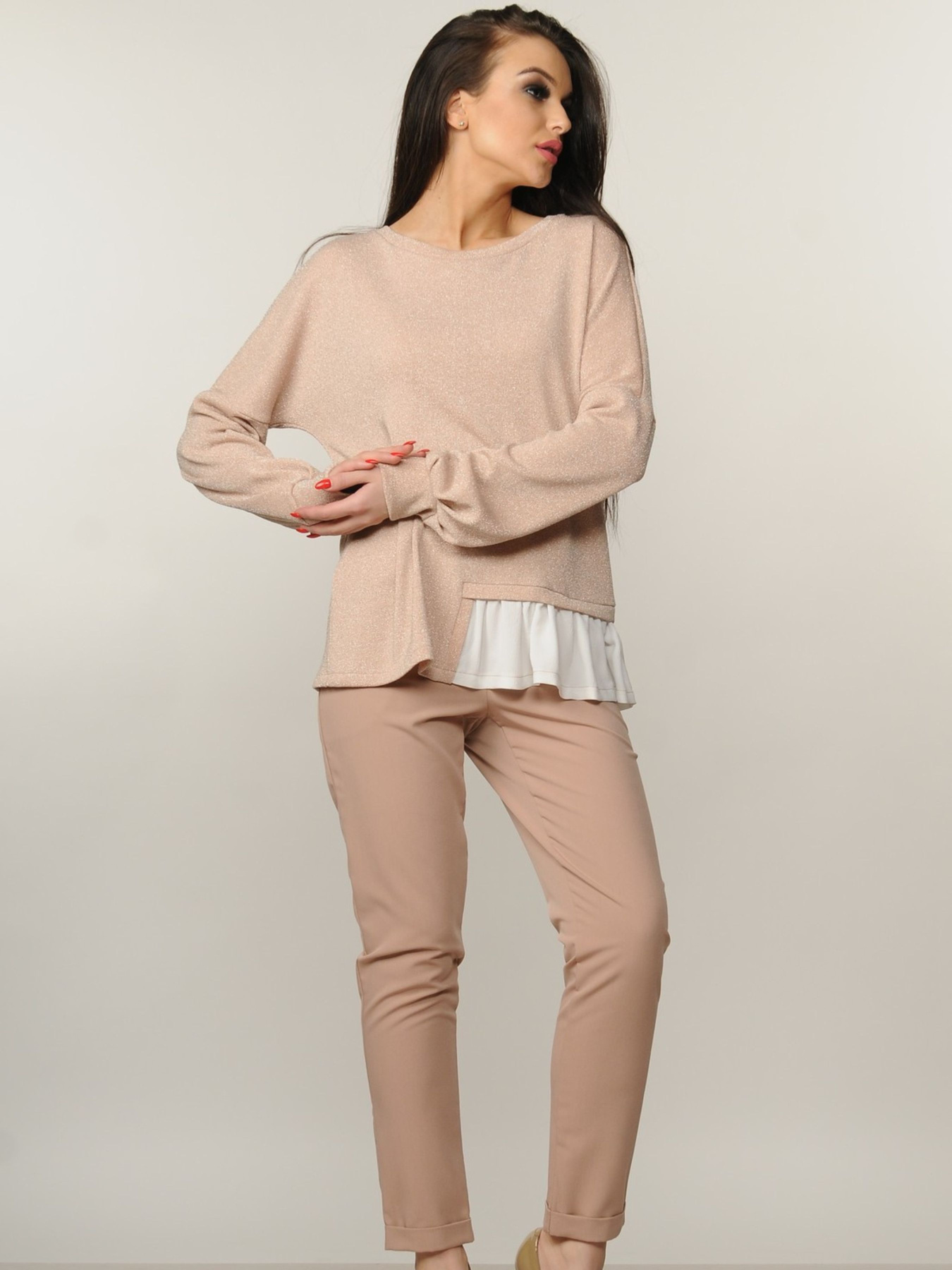 Брюки повседневные RiMari модель 5-1-14-18-bezh Фото