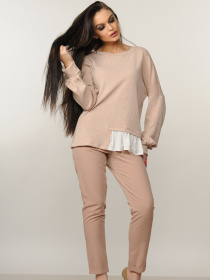 Повседневные штаны RiMari модель 5-1-14-18-bezh Фото