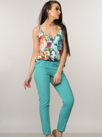 Повсякденні штани RiMari модель 5-1-14-18-zelenij Повсякденні штани RiMari модель 5-1-14-18-zelenij Фото