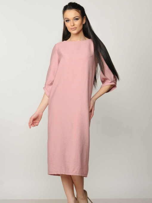 Платье миди RiMari модель 14-1-06-18-rozhevij Фото