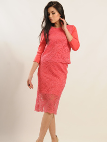 Юбка миди RiMari модель 11-1-06-17-rozhevij Фото