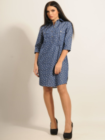 Платье мини RiMari модель 33-2-22-16-print-parasolxki Фото