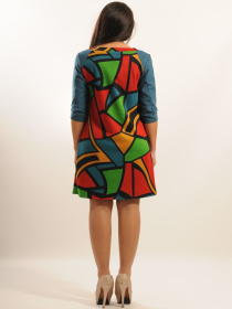 Платье мини RiMari модель 18-2-85-16-geometrq Фото